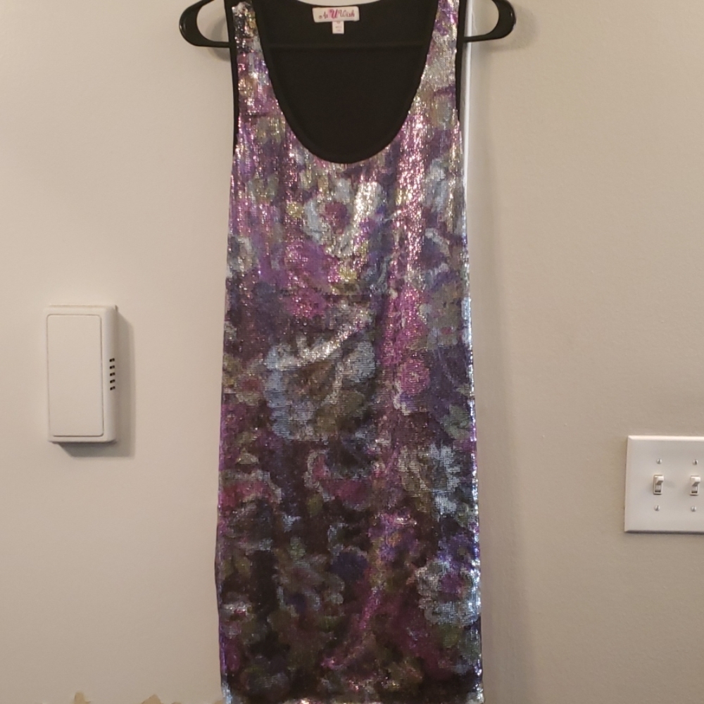 As U Wish Sequin Dress